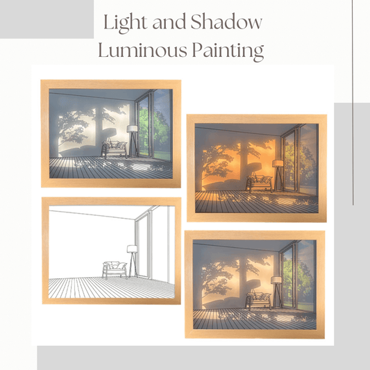 Light and Shadow Luminous Painting